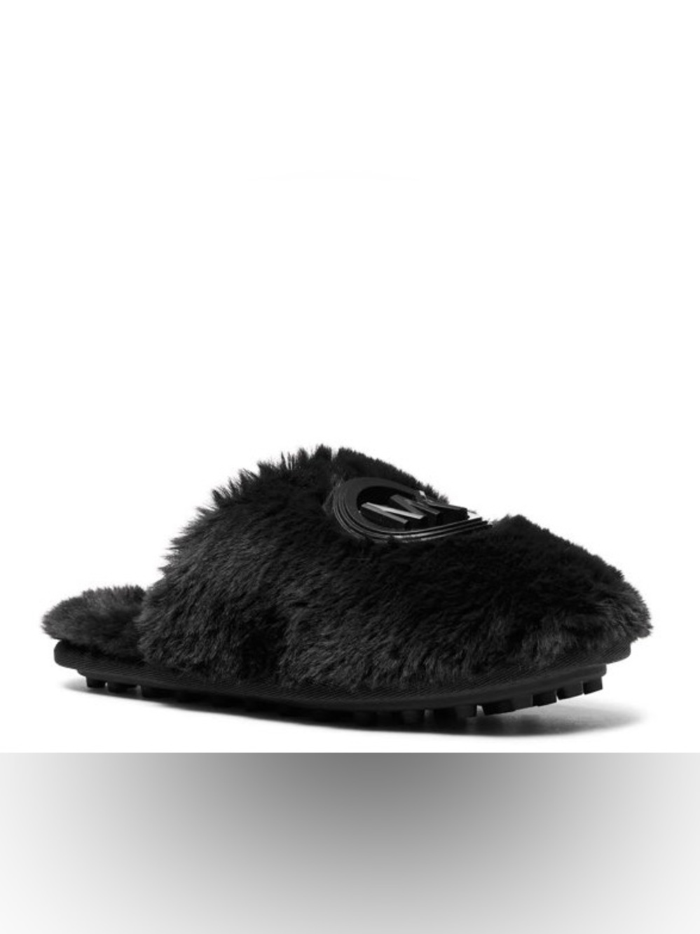 MICHAEL Michael Kors Women's Ada Round Toe Charm Slippers- Size 8M